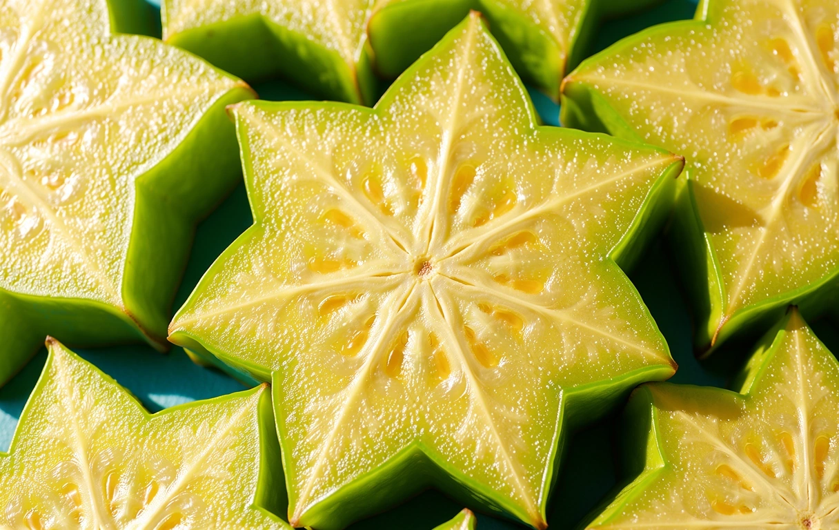 Starfruit slices